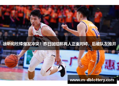 徐昕和杜锋爆发冲突！昨日团结杯两人正面对峙，后被队友推开